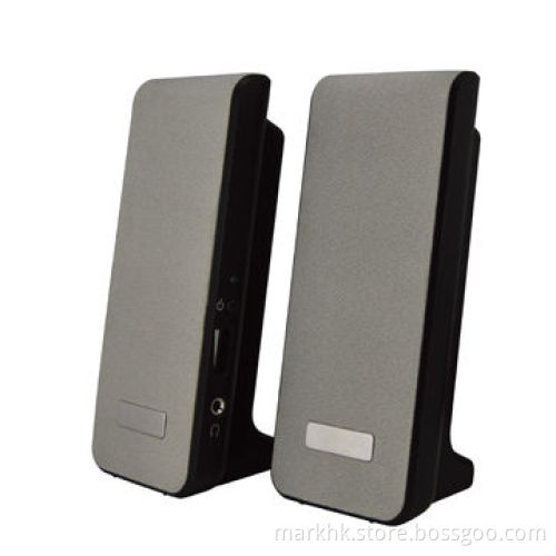 2.0CH Speakers with Built-in Amplifier and 3.5mm Jack Input